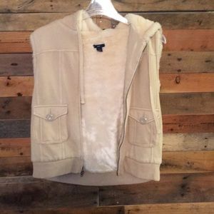 Fo fur vest, super soft